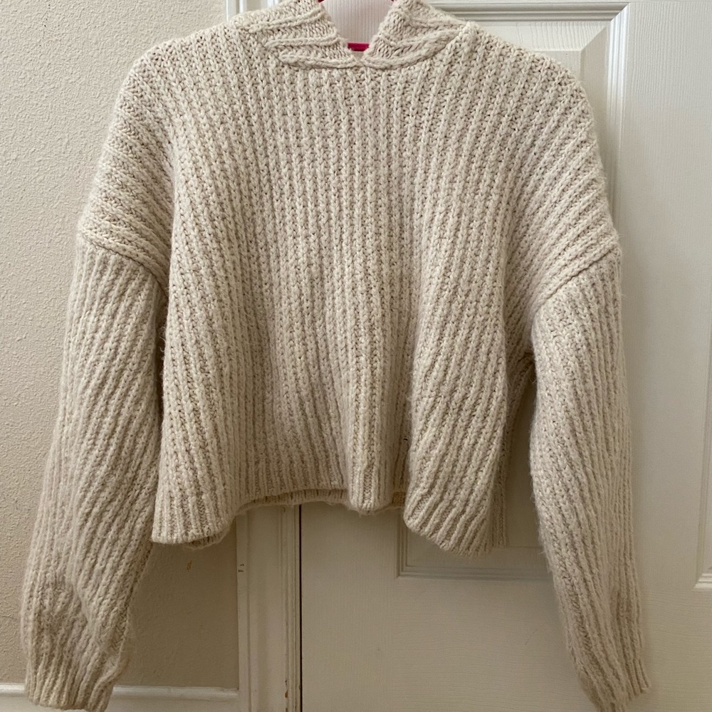 Eggshell Knit Sweater